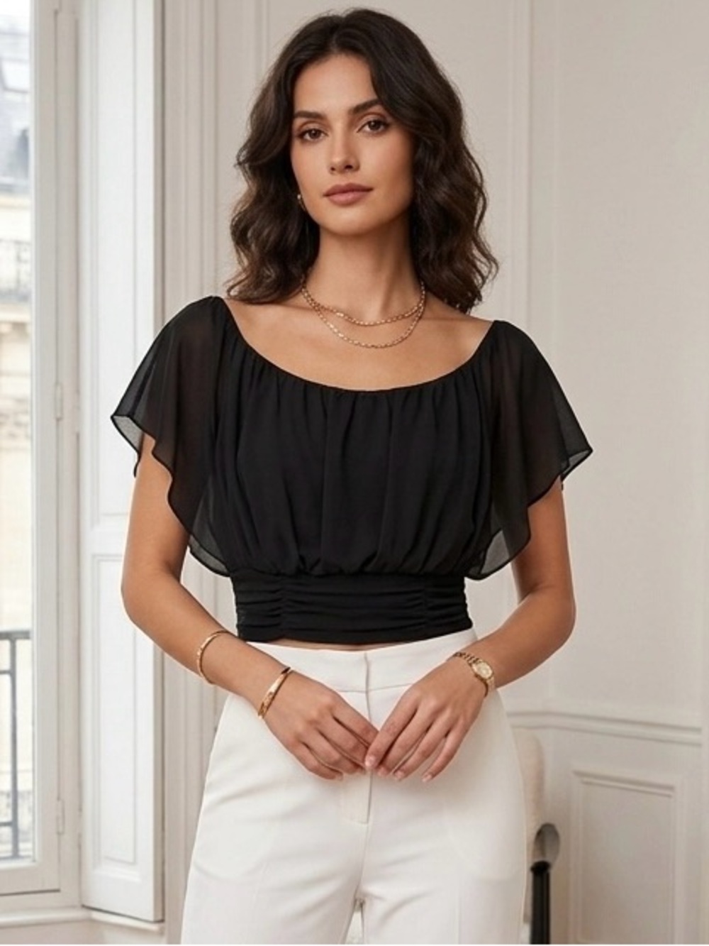 XOXO flowy top size M